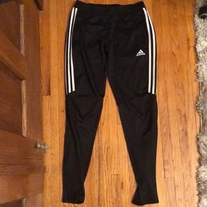 Black Adidas joggers